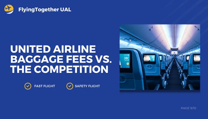 United Airline Baggage Fees vs. The Competition